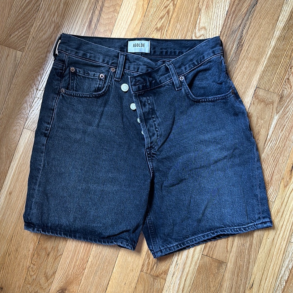 AGOLDE CRISS CROSS SHORT